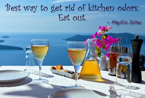 Quote of the Day - Eating In, Eating Out
