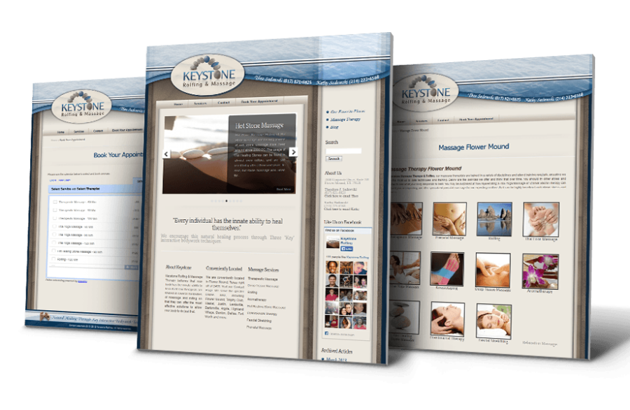 KeystoneMassageTherapy_Website_920x600 - Website Design ...